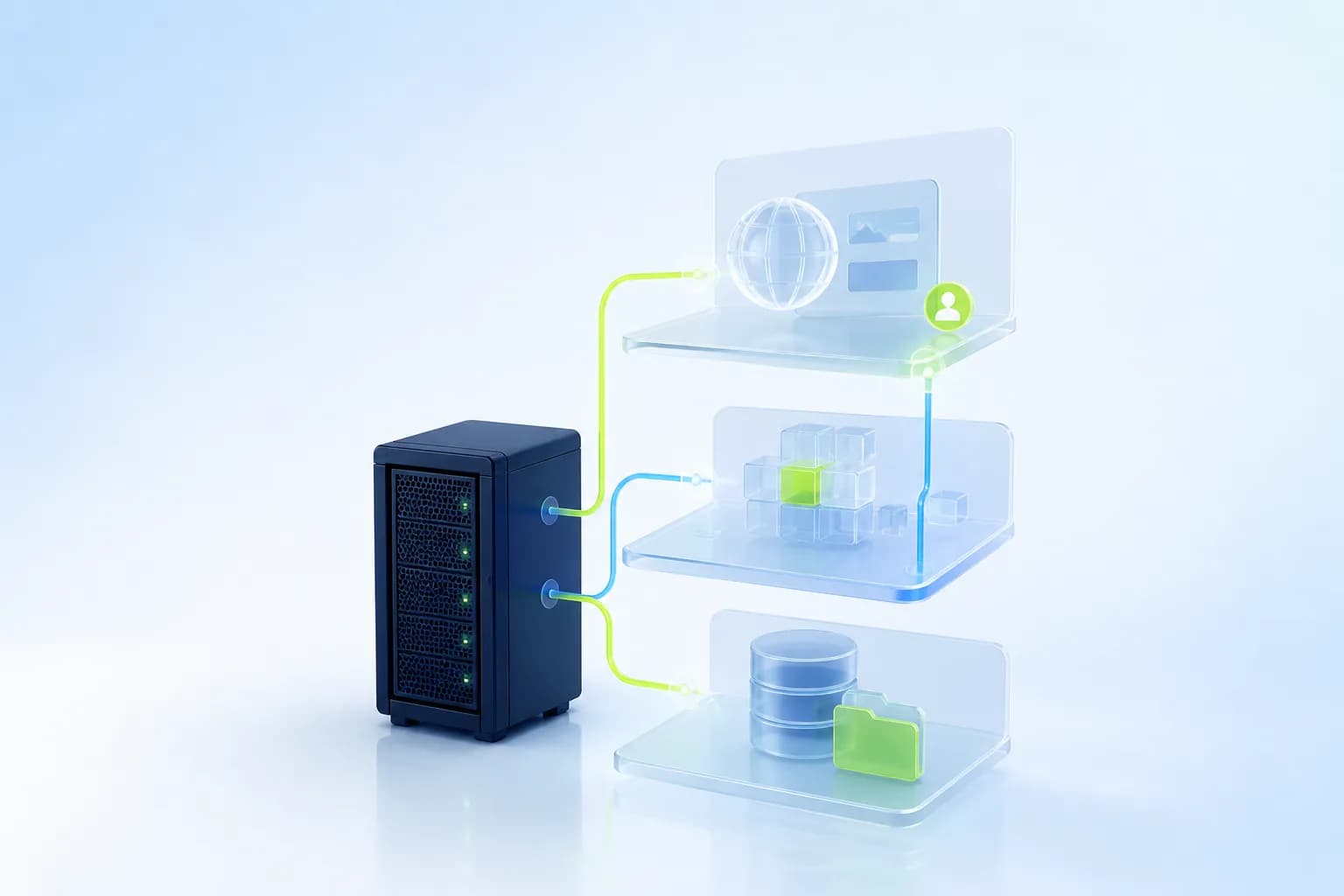 Сайт, API и база данных в отдельной среде Linux VPS